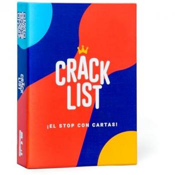 Juego de Cartas Crack List - Juego rápido, divertido y simple para 2 a 10 jugadores, recomendado para niños mayores de 10 años y adultos, con un total de 80 cartas, duración media de 30 minutos, ideal para jugar