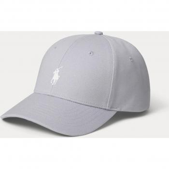 Gorra Polo Golf Ralph Lauren Classic gris con logo bordado, ajuste regulable y diseño clásico