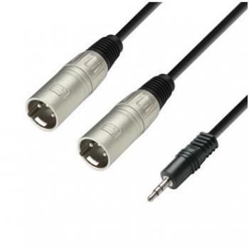 Cable JACK 3,5 ST a 2 XLR Macho 6m ADAM STAR3 K3ywmm0600