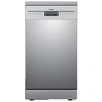 Lavavajillas Corbero CLVM403X 45cm 10 Servicios Inox Eficiencia Energética E, 5 Programas, Inicio Diferido, Función Inicio-Pausa, 49 dB