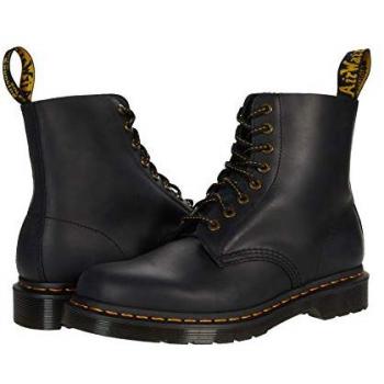 Botines Chelsea Dr. Martens 2976 Bex Negro de Cuero con Acabado Suave, Talla 40