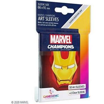 GAMEGEN!C Marvel Champions Sleeves Iron Man, Color