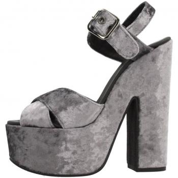 Sandalias de Fiesta Mujer Marca Yellow Modelo Andrea - Sandalias de Mujer YELLOW ANDREA GRIS