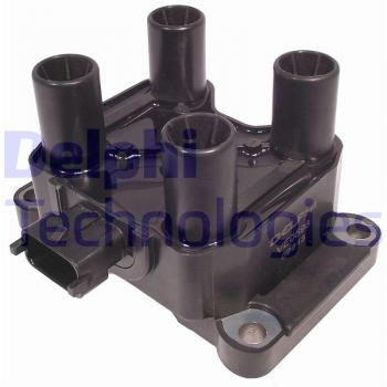 Bobina de encendido DELPHI GN10365-12B1, alta calidad, diseño optimizado para un rendimiento eficiente, compatible con múltiples modelos de vehículos, fácil instalación, garantiza una chispa fuerte y confiable para un arranque efectivo