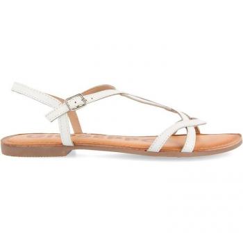 Sandalias planas de mujer blancas NAVASSA