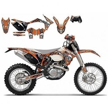 BLACKBIRD RACING - Kit Adhesivos TRIBAL SKULL KTM Blackbird Racing 2537B - 38891