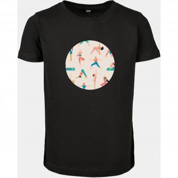Camiseta Infantil Mister Tee Yoga Niñas con Insignia NASA