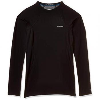 Columbia Midweight Stretch Camiseta, Mujer, Negro