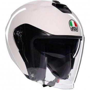 Casco Jet AGV Irides Mono Logo Blanco XL
