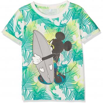 NAME IT Nitmickey Carl Ss Top Mz Wdi, Camiseta para Niños, Multicolor