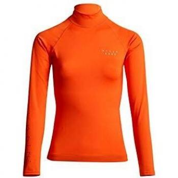 BILLABONG Top de Chaleco de Manga Larga para Mujer Surf Capsule Logo - Samba - UV50 +. Estampado con Logo en el Pecho - Banda de Cintura de Neopreno