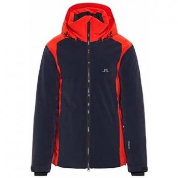 J.Lindeberg Moffit Dermizax EV - Chaqueta de esquí para Hombre, Color Rojo, Hombre, Color Rojo, tamaño Extra-Large
