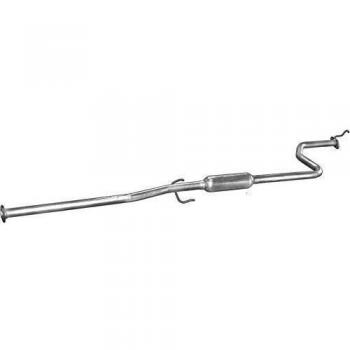 ETS-EXHAUST 744 Silencioso Intermedio para HONDA CIVIC 1.5 1.6 HATCHBACK CABRIO COUPE SEDÁN 115/158/105hp 1995-2001