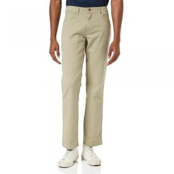 Wrangler Men's Durable Regular Fit Camel Jeans