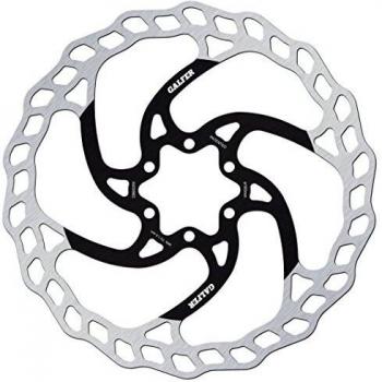 GALFER Bike MTB Disc Wave Ø180MM, Unisex niños, Plateado, Estándar