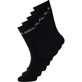 Jack & Jones Kids Tennis Socks 5-Pack Basic Logo Cotton Blend