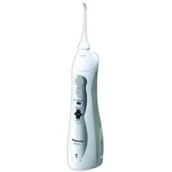 Panasonic EW1211W - Irrigador Bucal, Producto sin Cable para el Cuidado Dental con Batería, Enchufe Británico de Baño de 2 Pines