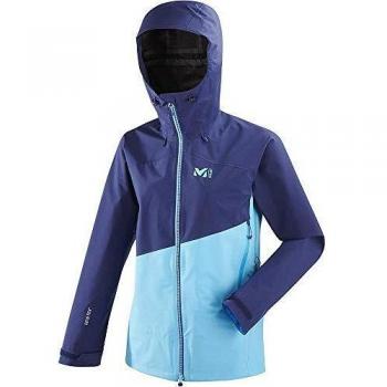 MILLET Elevation S GTX JKT W Chaqueta, Mujer, Light Blue/Blue Depths, XS