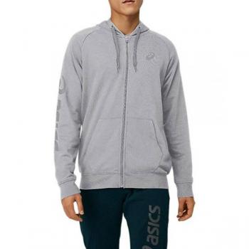 Chaqueta Sudadera Asics Big FZ Gris Claro