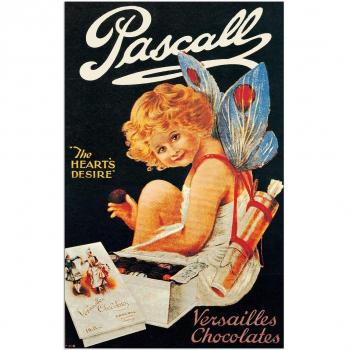 Artopweb Panel Decorativo con Diseño Pascall Versailles Chocolates, Madera, Multicolor, 43x3x68 cm