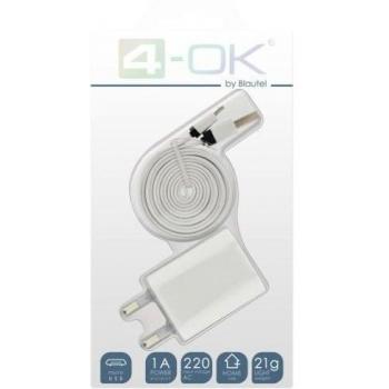 4-OK PDFVJB - Pack de cable Dataflat y cargador para viaje