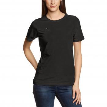 Erima - Casual Basics T-Shirt Camiseta Deportivas para Mujer, Negro, 34
