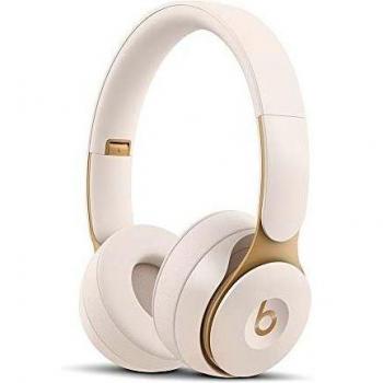 Beats Auriculares Solo Pro Wireless de Beats con cancelación de Ruido, Marfil