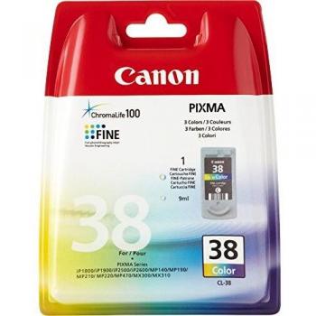 Canon - Cartucho tinta cl 38 tricolor 9ml pixma 1800