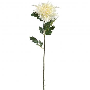 Artificielles-Dalia princesa, artificial h88cm d14cm calidad pro-elige tu Color:: Marfil