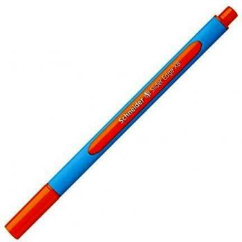 Bolígrafo Schneider Slider Edge XB Naranja - Punta Extra Ancha, Grip de Goma