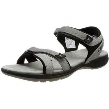 CMP Adib Women's Hiking Sandals with Ankle Strap, Grey (Stone-Black)