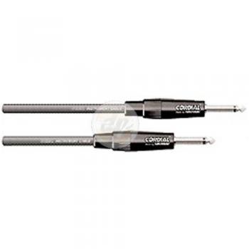 Cordial CXI 6 PP Black Instrument Cable 6m with Neutrik 1/4 Plug