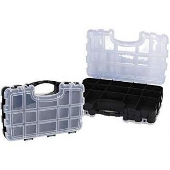 Bricotech S2201577 Caja de Herramientas con Compartimentos Duo Capri