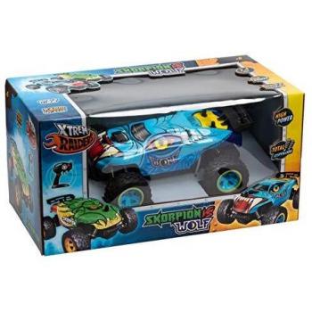 Xtrem Raiders- Wolf, Todoterreno 4x4, tedirigido para niños, Coches radiocontrol, RC Cars, Juguetes para niño, Ruedas Off-Road, amortiguación Total