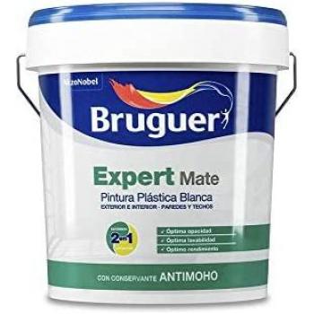 Pintura Bruguer Expert Blanco Mate 0,75L para Interiores y Exteriores