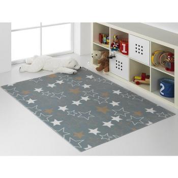 Mora Spain Alfombra Infantil Tacto Suave Antideslizante Microfibra Diseño D95 Gris