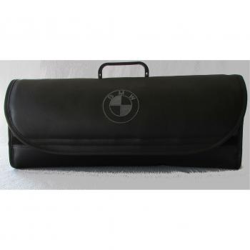 BMW, Organizador para maletero, bolsa de herramientas para coche y camión, de piel.