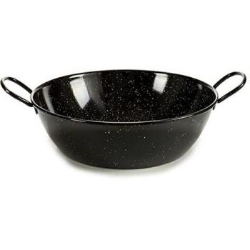 Sartén Honda con Asas de Acero Esmaltado 32,5 x 12 x 42,5 cm