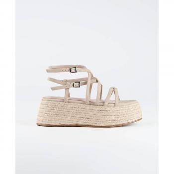 Sandalias de plataforma Mim Zahara Beige