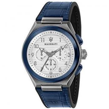 Men's Watch, TRICONIC Collection, Made of Steel,PVD Taupe,Leather - R8871639001