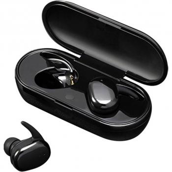 Auriculares TWS Y30 Bluetooth 5.0 HiFi Estéreo Inalámbricos para Videojuegos con Caja de Carga para Android e iOS