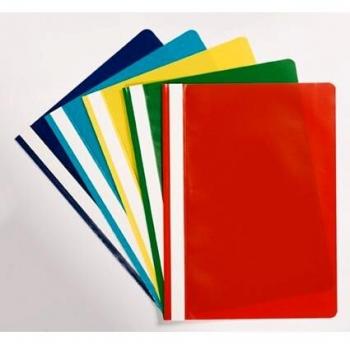 Carpeta Dossier Fastener Plástico Q-Connect Din A4 Roja KF01455