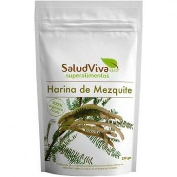 Harina de Mezquite Orgánica Salud Viva 250g - Fuente Natural de Fibra y Sustituto del Azúcar