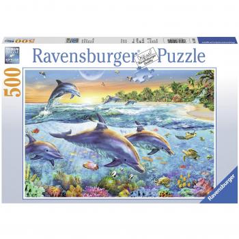 Dolphin Cove 500-Piece Puzzle by Ravensburger
