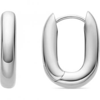 Pendientes Basic de Luxenter acabados en rodio