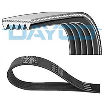 Correa trapecial poli V DAYCO 5PK1285, tipo de producto: Correa V-ribbed, características: longitud de 1285 mm, diseño poli V para mejor tracción y durabilidad, fabricada por DAY