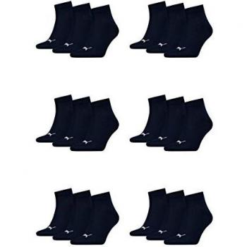 Puma Quarter Plain, Calcetín Unisex Adulto, Azul