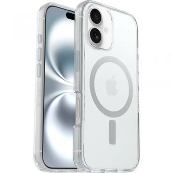 Funda OtterBox Symmetry Clear MagSafe para Apple iPhone 16 - Transparente y Resistente a Golpes