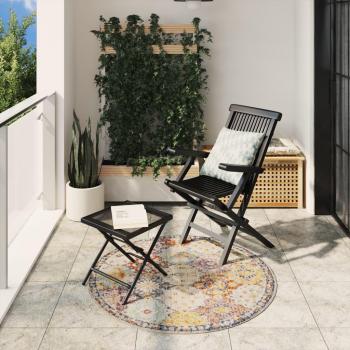 Alfombra Interior y Exterior Vintage Ø 120 cm Arbizu