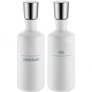 WMF Moto Juego aceitera y vinagrerar, Porcelana, Blanco, Centimeters